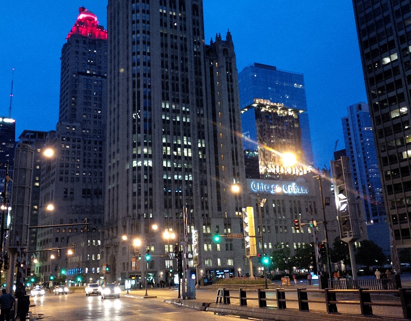 Siedziba Chicago Tribune, fot. St. Kulawiak