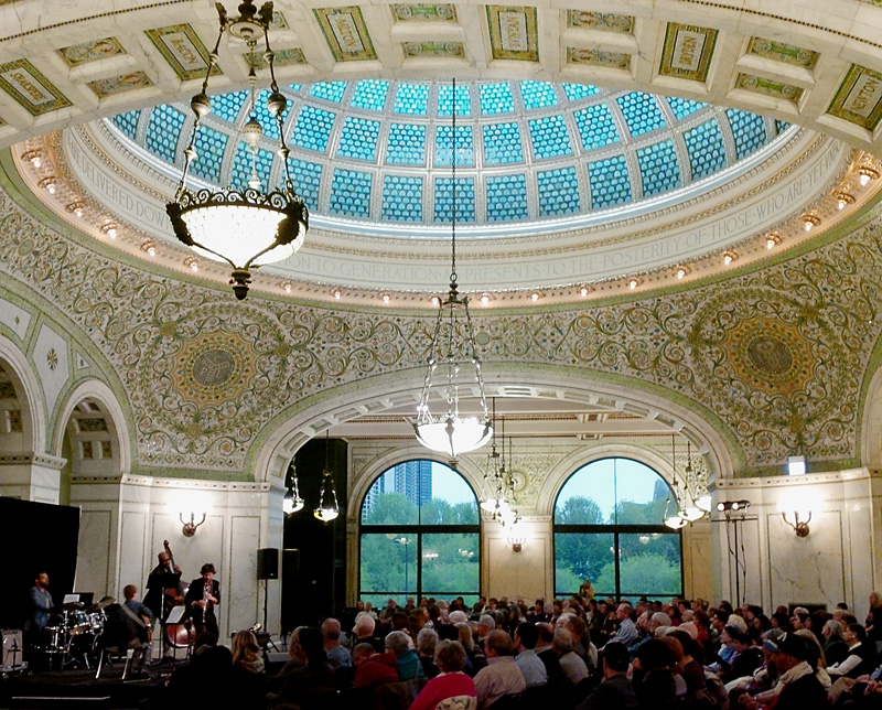 Koncert jazzowy w Chicago Cultural Center, fot. St. Kulawiak