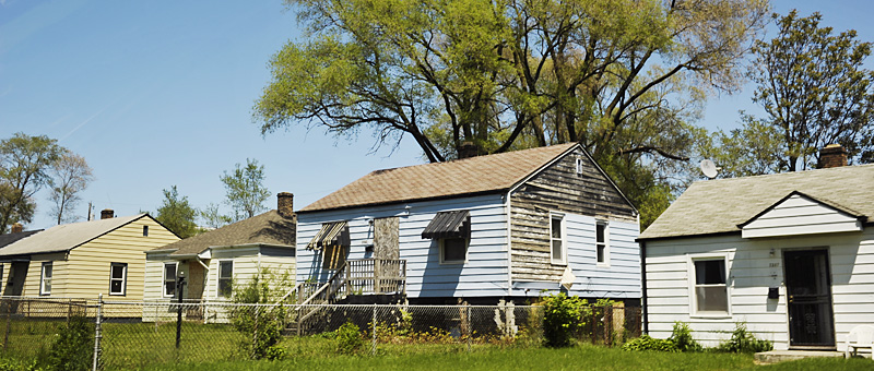  Zabytkowa wioska wśród stalowni w umarłym mieście Gary, fot. St. Kulawiak