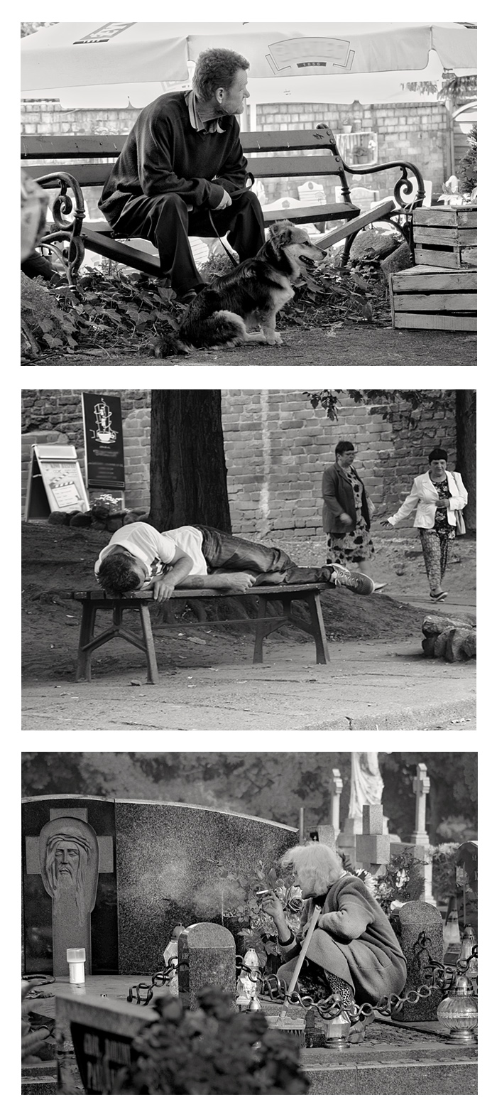 Nagrodzony tryptyk Ewy Dytfeld pt. „Na luzie”